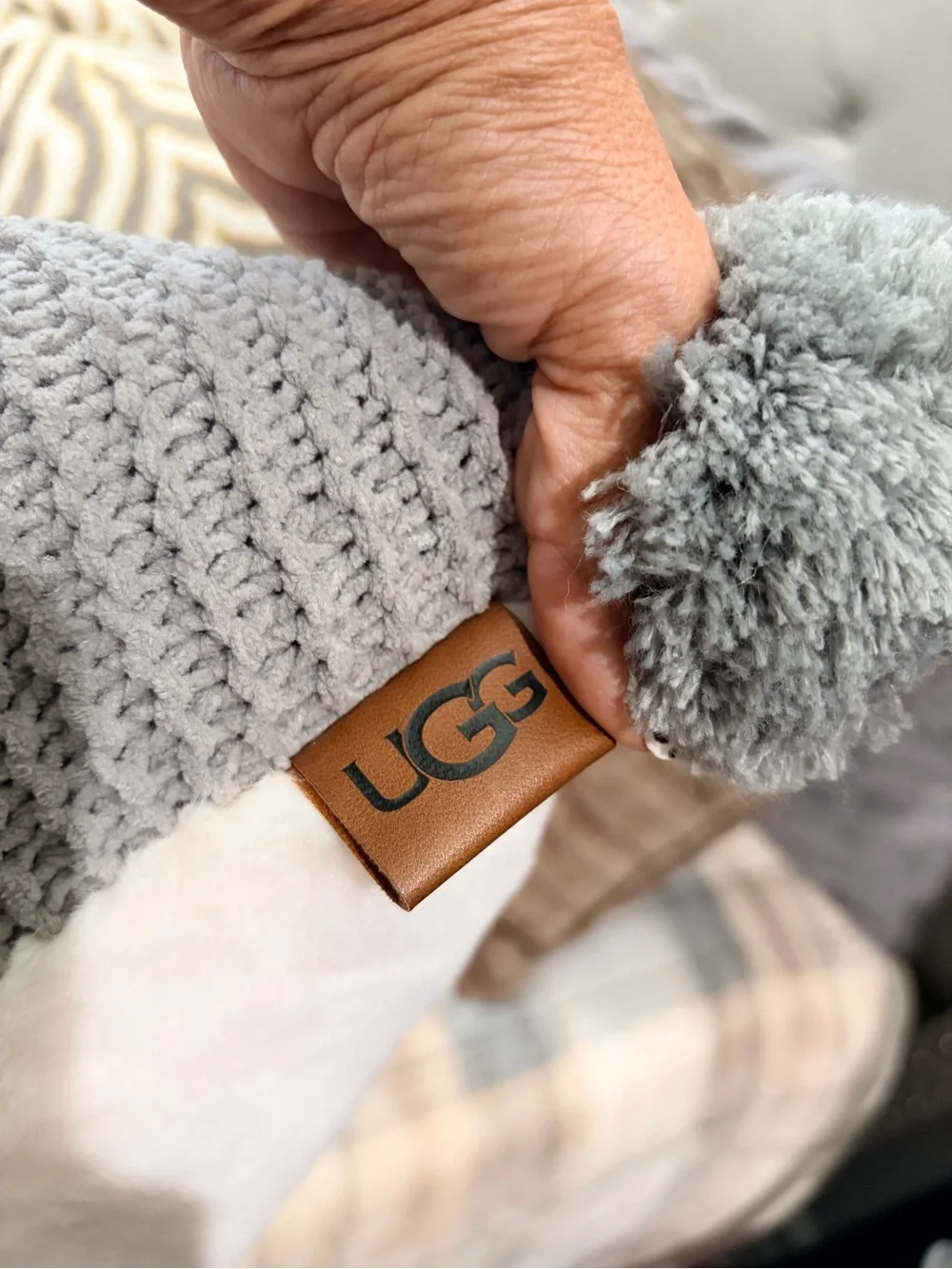 Ugg Ribbed Knit Decorative Pillows Set of 2